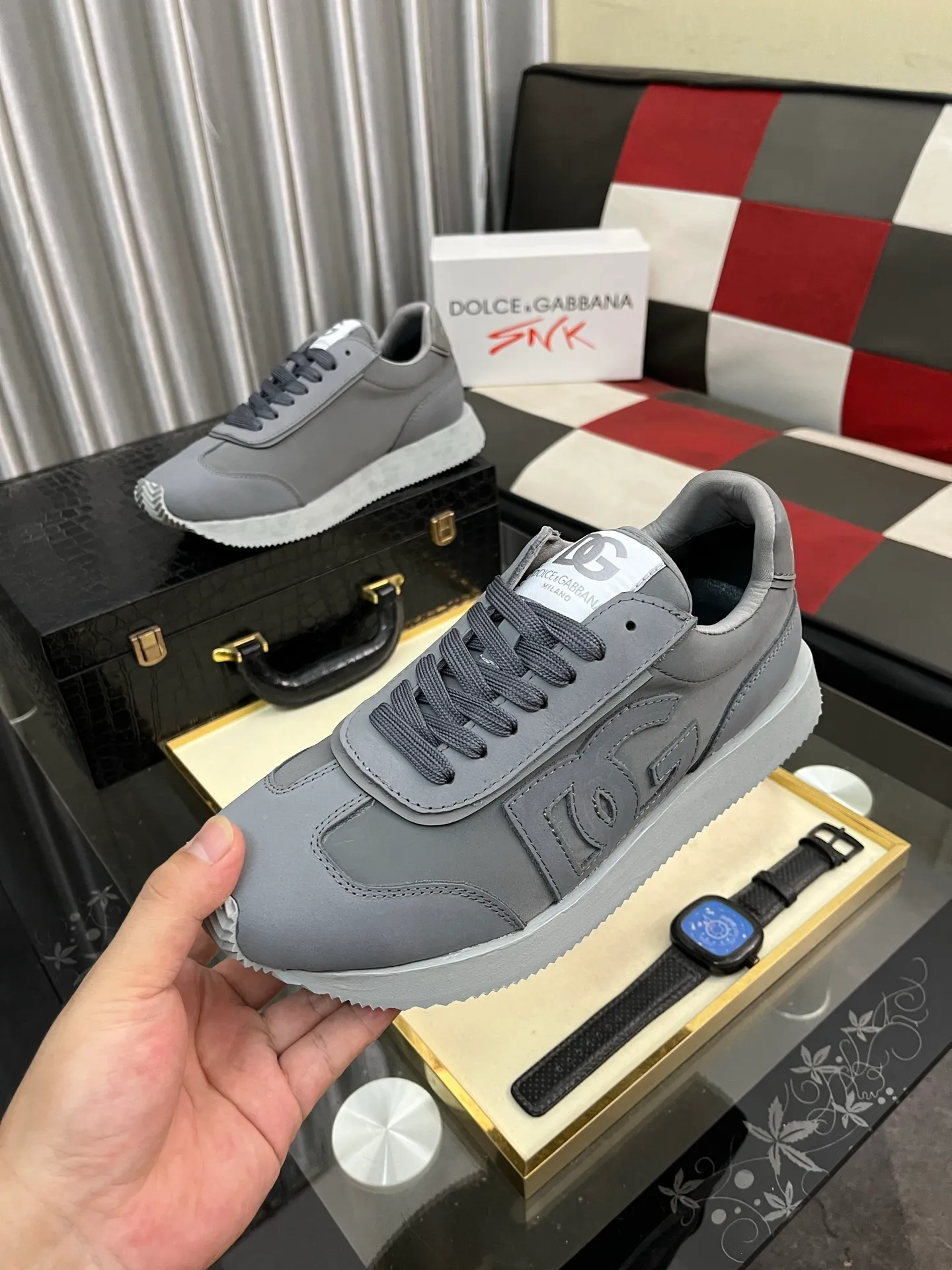 Men's shoes💰458⌚️⌚️【DG】Latest official website high-top casual, men's shoes original quality imported cowhide➕Yangli [Proud] In terms of materials and workmanship, it beats all versions on the market💕Highest quality shipments. Real photos, imported fabrics highlight the unique charm of the brand😘The shoelaces are also original custom-made👻Classic lace-up shoes, very comfortable on the feet, size 35-46
